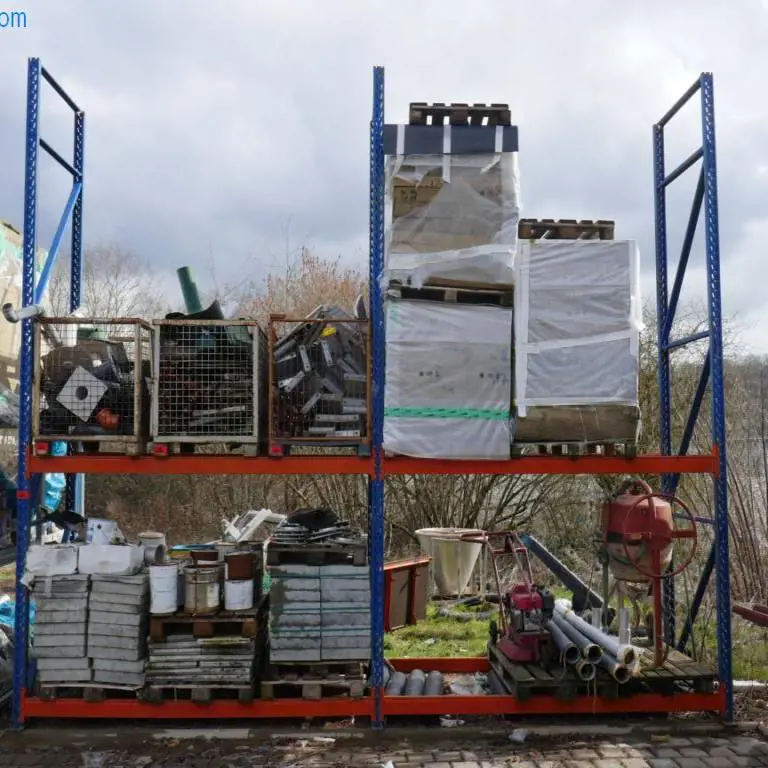 Heavy duty pallet rack