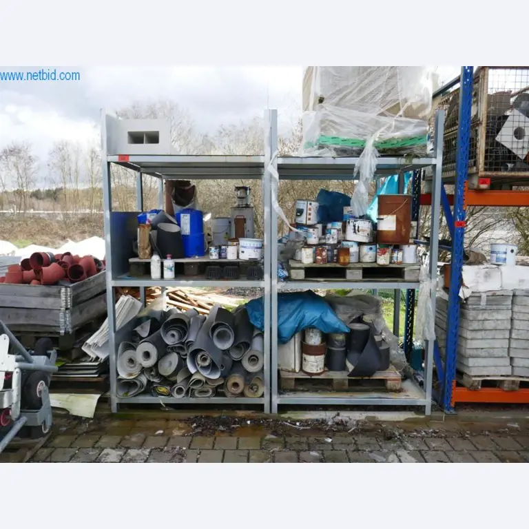 BGA, Warenvorräte, Montagematerial und Fahrzeuge aus dem Bereich Dachdeckerei-4