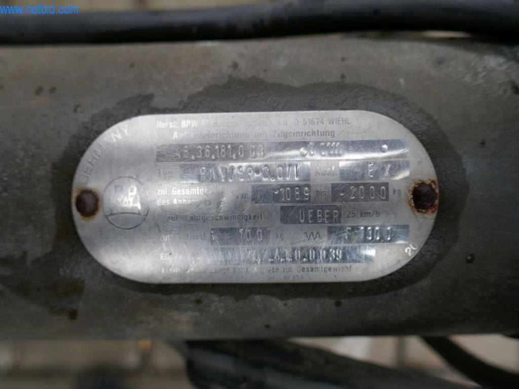 buy used Double axle trailer Heinemann Z 1620/2 (Auction #16967