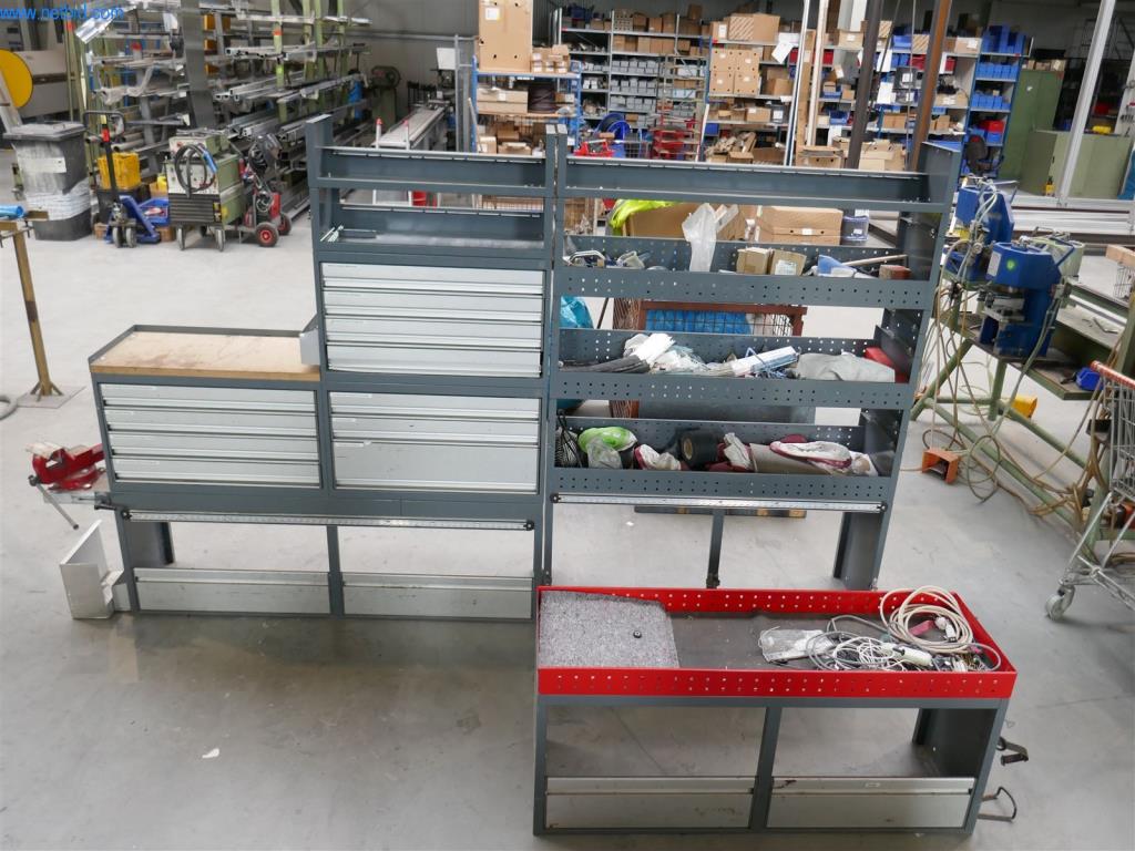 BGA, zásoby, montážní materiál a vozidla z divize výroby oken a fasád.-5