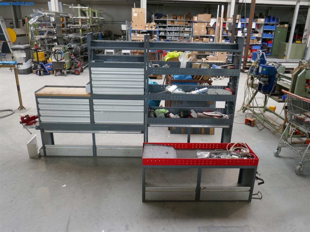 BGA, zásoby, montážní materiál a vozidla z divize výroby oken a fasád.-6