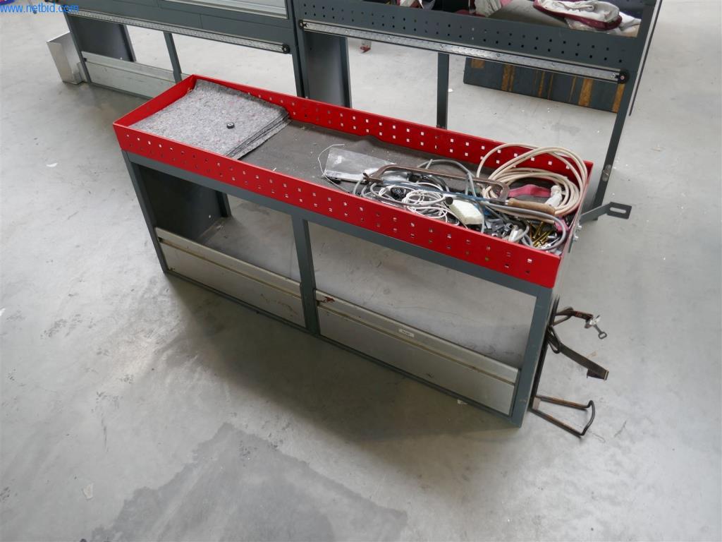 BGA, zásoby, montážní materiál a vozidla z divize výroby oken a fasád.-5