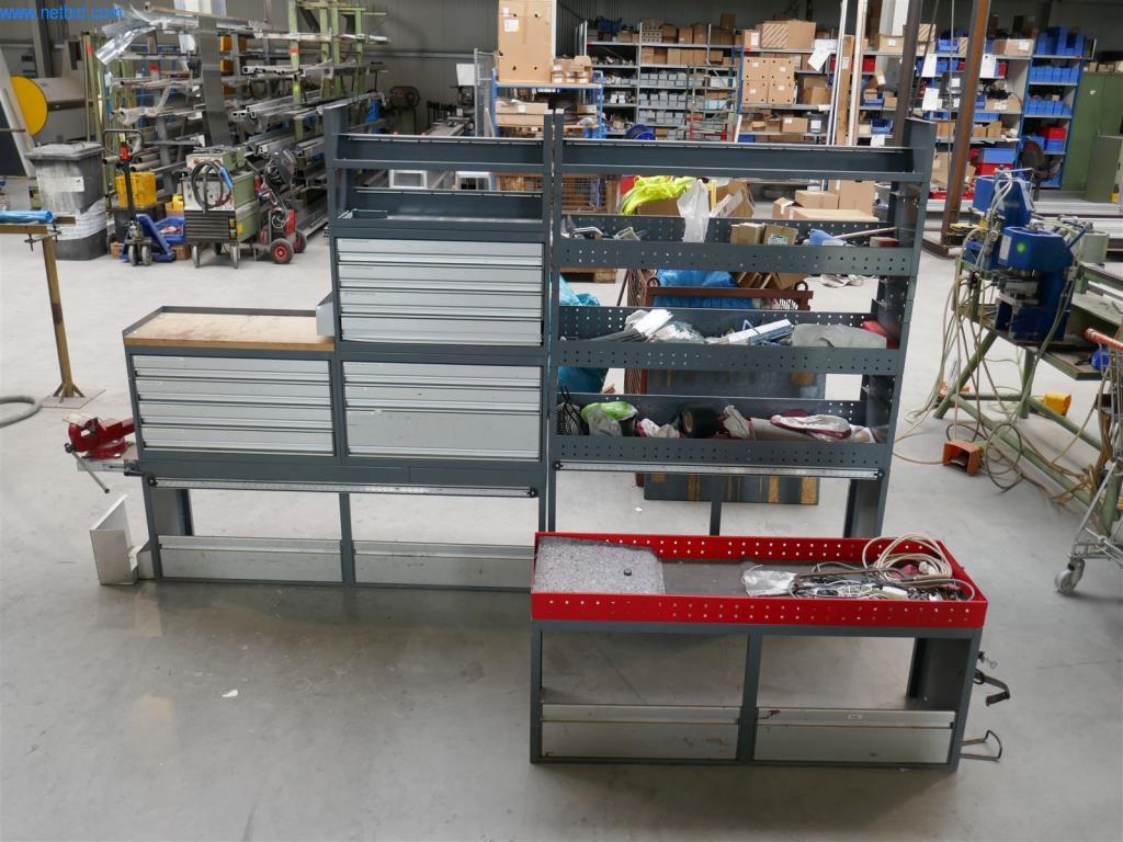 BGA, zásoby, montážní materiál a vozidla z divize výroby oken a fasád.-6