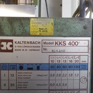 Underfloor cold circular saw Kaltenbach KKS 400