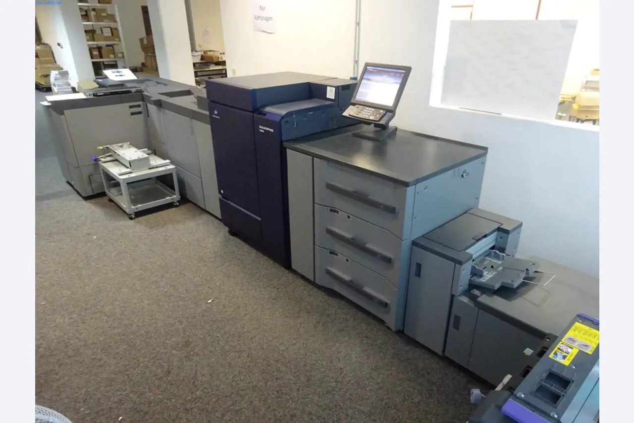 Konica Minolta AccurioPress C6085 digitale druk- en afwerkingslijn-1