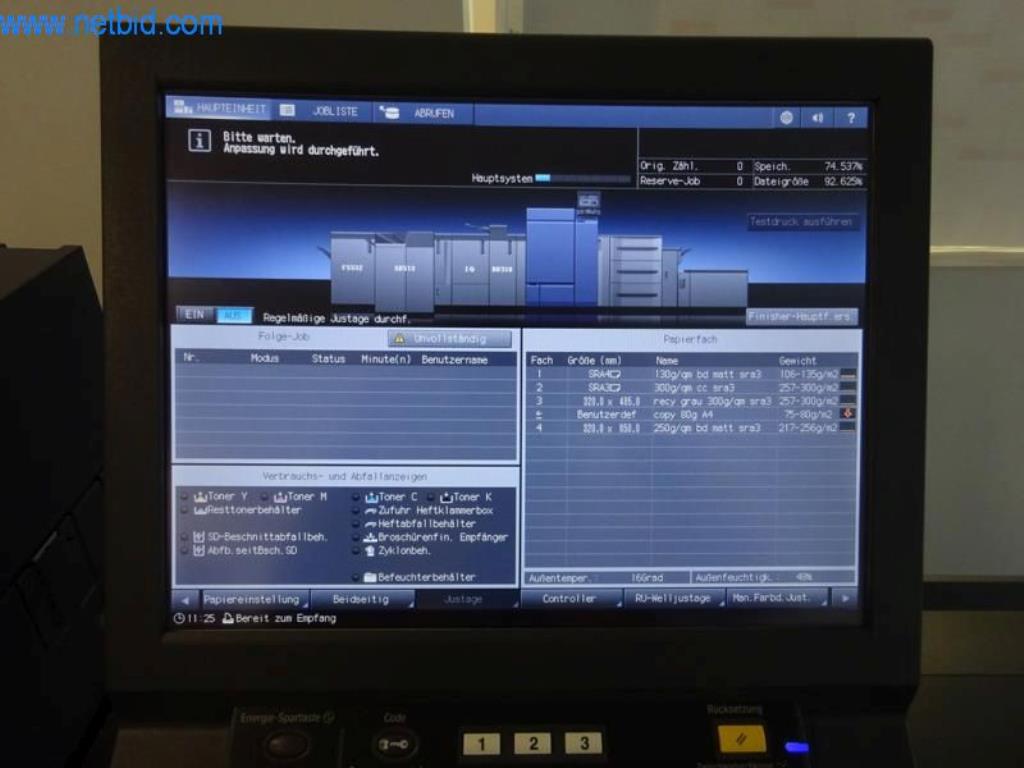 Konica Minolta AccurioPress C6085 - cyfrowa linia drukująca i wykańczająca-12