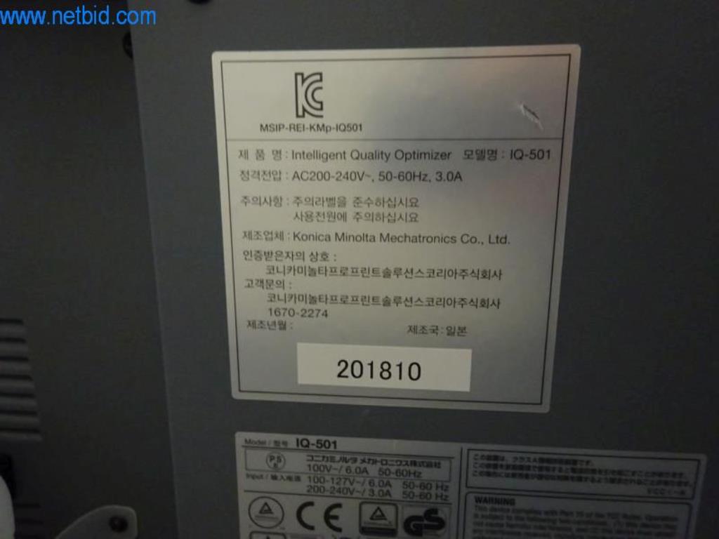 Konica Minolta AccurioPress C6085 - cyfrowa linia drukująca i wykańczająca-20