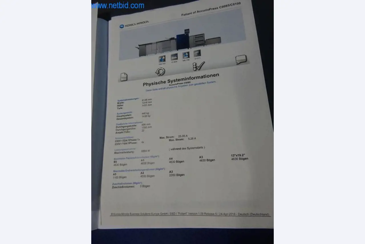 Konica Minolta AccurioPress C6085 digitale druk- en afwerkingslijn-27