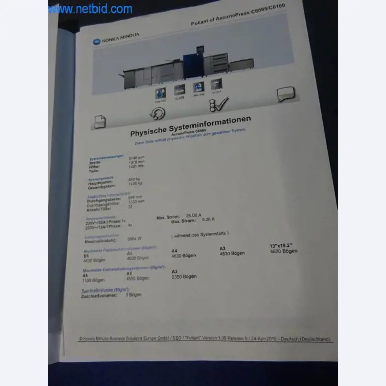 Konica Minolta AccurioPress C6085 digitale druk- en afwerkingslijn-27