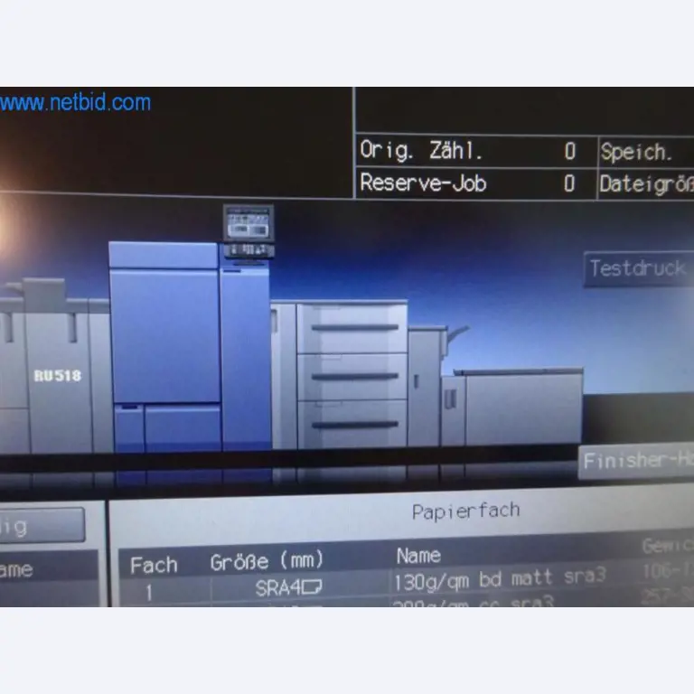 Konica Minolta AccurioPress C6085 digitale druk- en afwerkingslijn-29