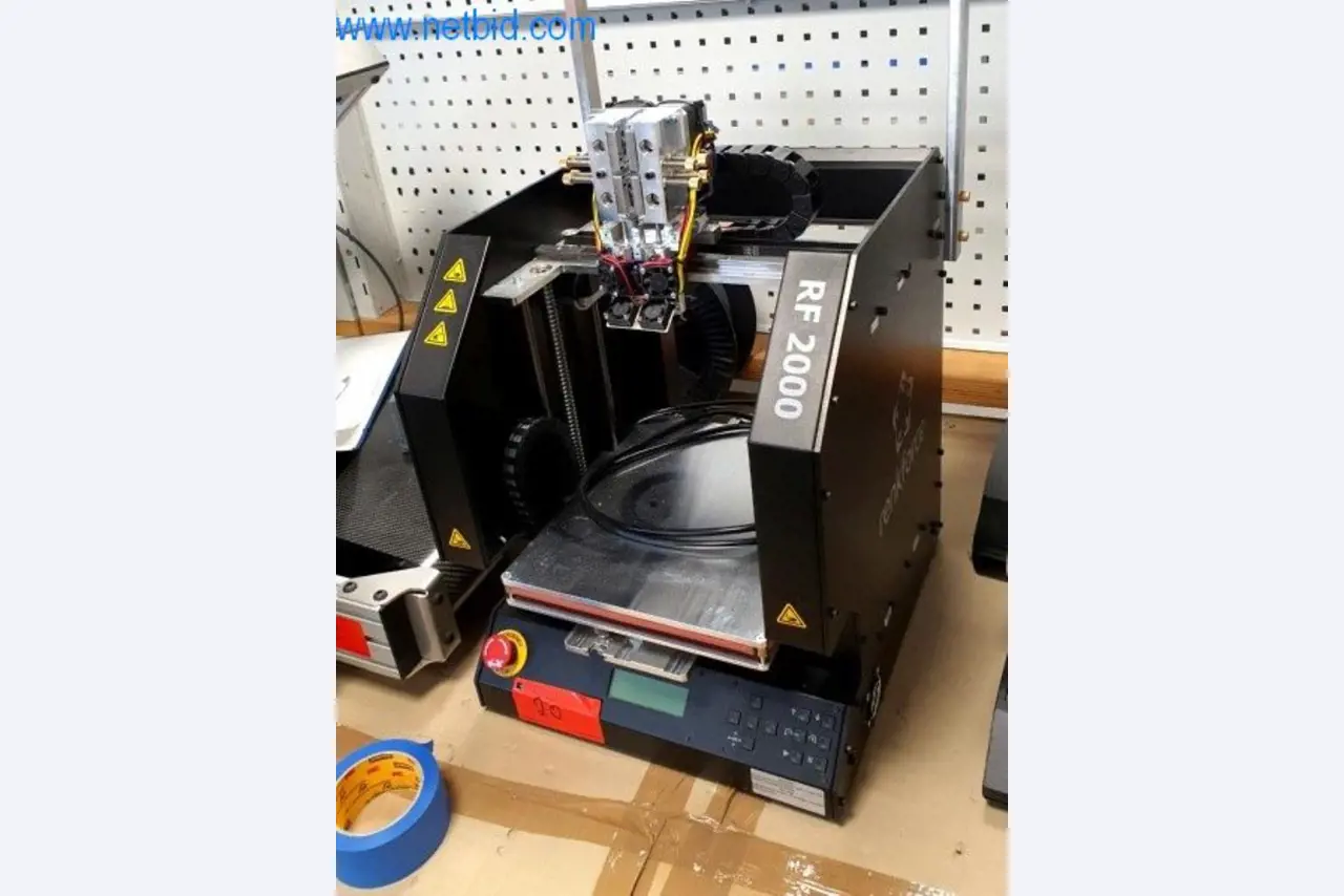 Impressoras 3D, máquinas do sector da construção industrial e mecânica e construção de protótipos-1