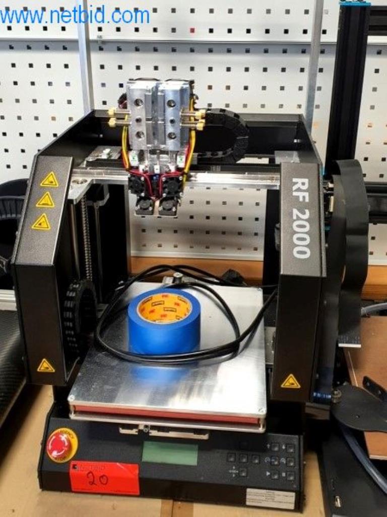 Impressoras 3D, máquinas do sector da construção industrial e mecânica e construção de protótipos-2