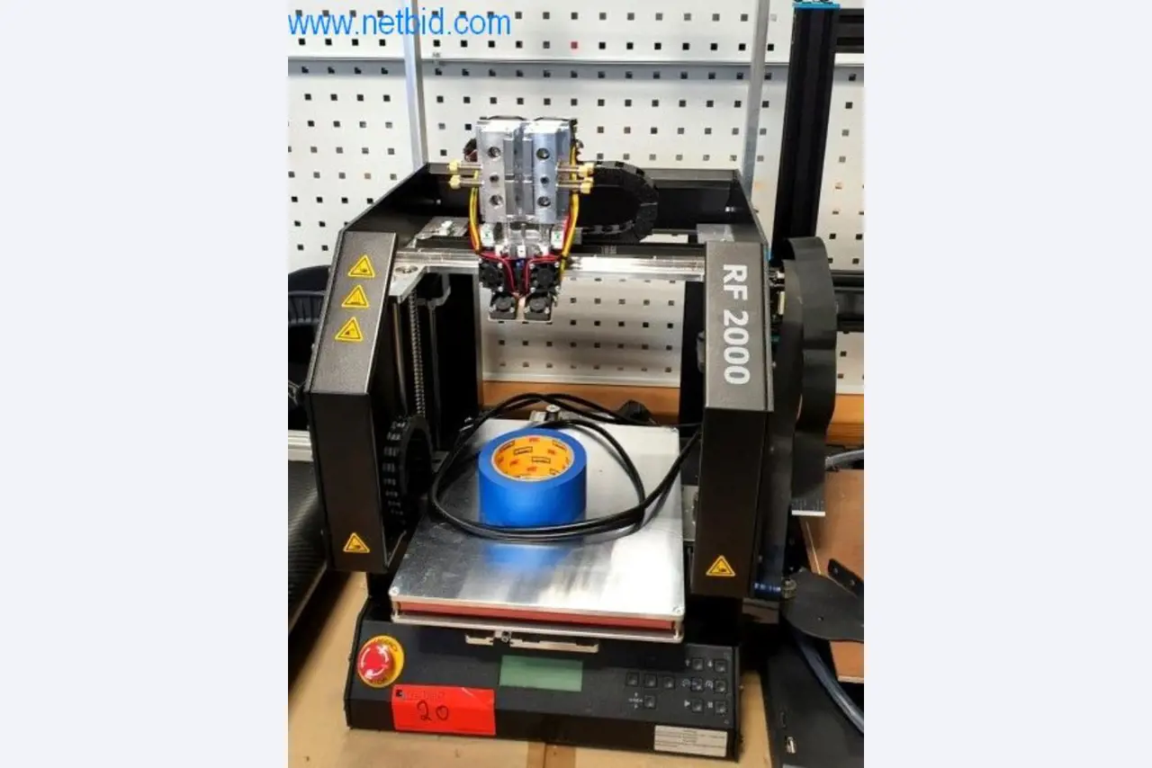 Impressoras 3D, máquinas do sector da construção industrial e mecânica e construção de protótipos-2