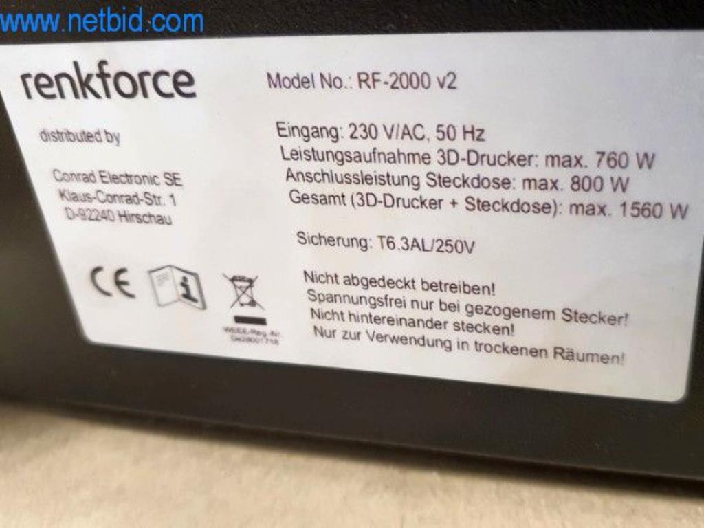 Impressoras 3D, máquinas do sector da construção industrial e mecânica e construção de protótipos-4