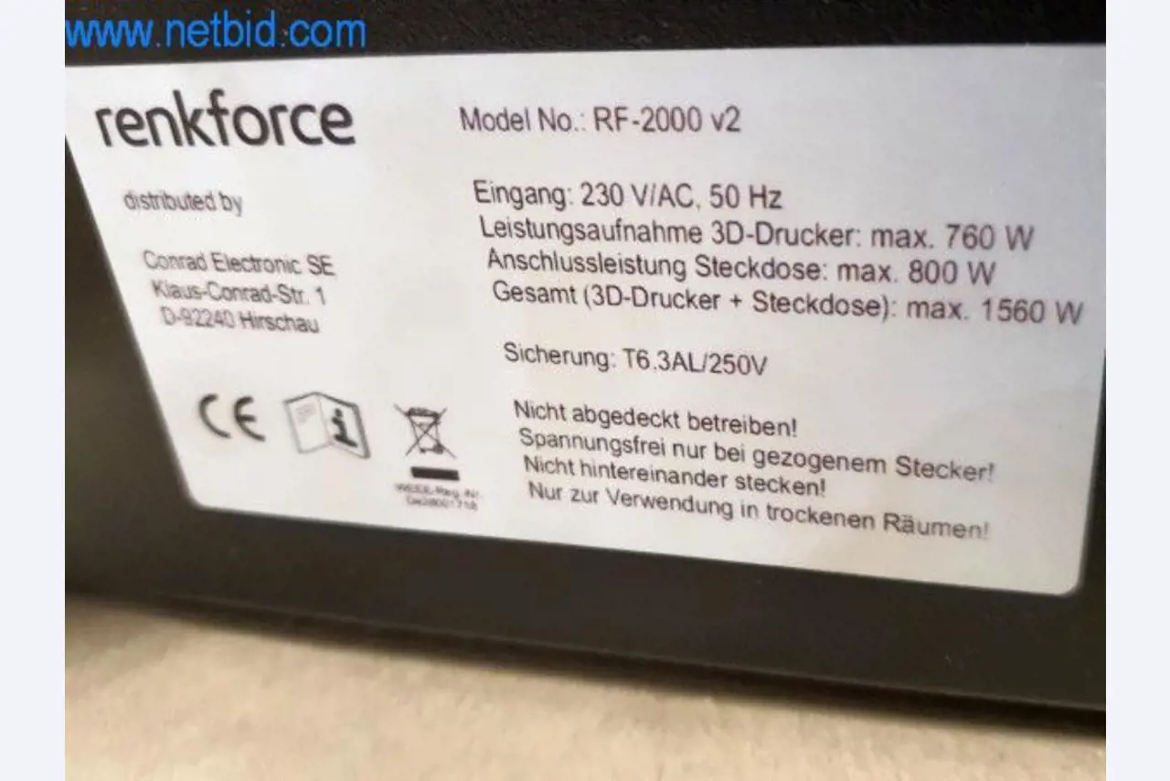 Impressoras 3D, máquinas do sector da construção industrial e mecânica e construção de protótipos-4