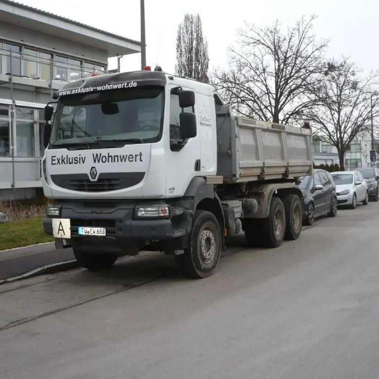 3-axle truck tipper Renault Kerax 460 6x4