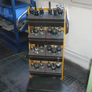 Tool holding trolley