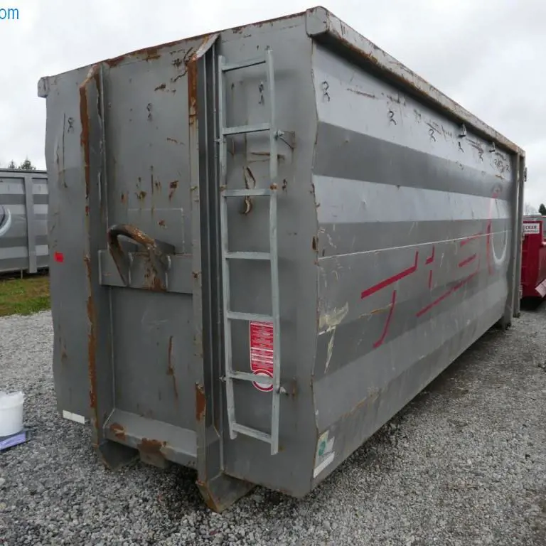 38 m³ Abrollcontainer Sirch Container P.Box KM