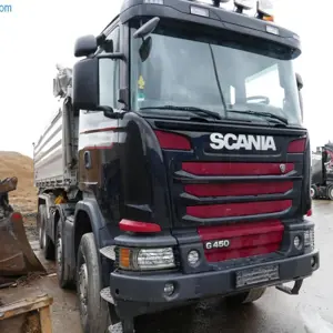 Volquete trilateral de 4 ejes Scania G450