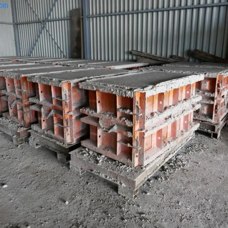 23 Betonschalungen Betonblock