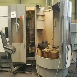 CNC-bewerkingscentrum (VERWERTUNG KLÄREN da Miete Merz Maschinen) Deckel Maho DMC60TRS3