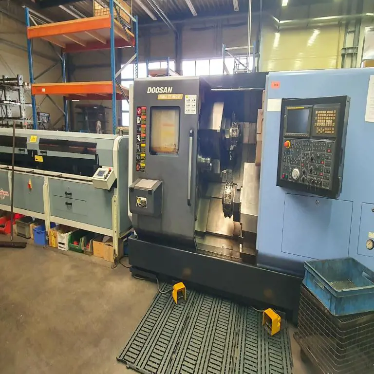 Torno CNC (VERWERTUNG KLÄREN da Miete Scharf GmbH) Doosan Puma tt 1800 SY