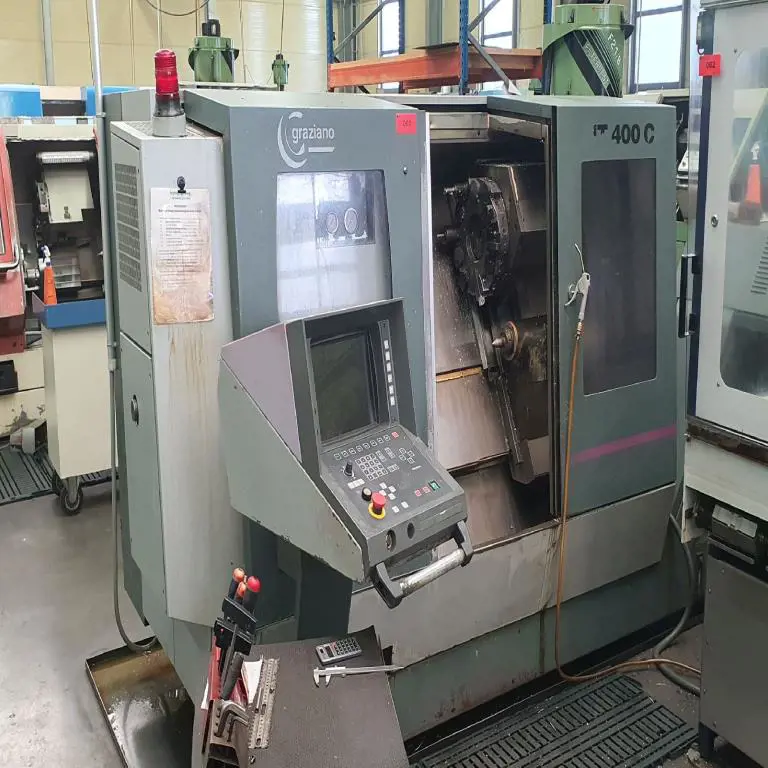 2-osiowa tokarka CNC Graziano Macchine Utensili MT400 C