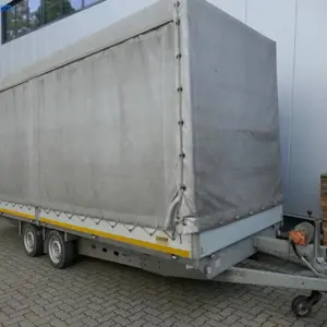 Double axle / tandem car trailer Eduard 4