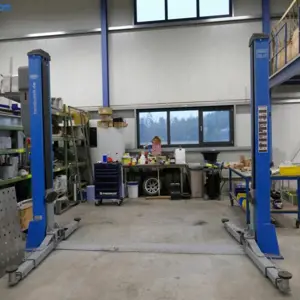 2 pillar lift Twin Busch TW250