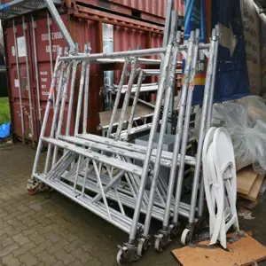 8 Aluminum folding roll scaffolding