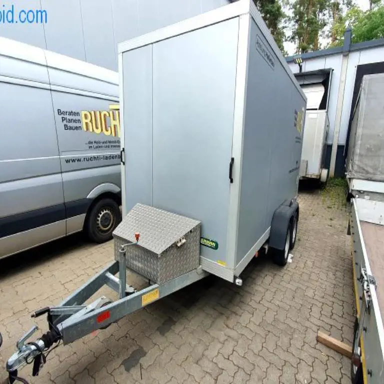 Double Axle Tandem Car Trailer Unsinn