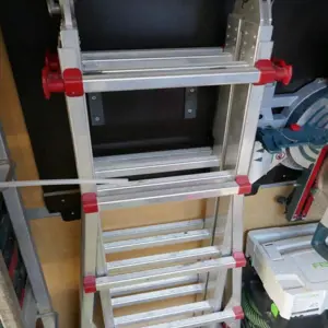 Multifunctional ladder Würth Alu-Profil-Teleskopleiter