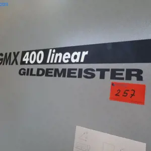 Centrum tokarsko-frezarskie CNC Gildemeister GMX400 linear