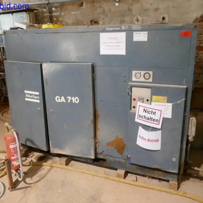 Screw compressor Atlas Copco GA710