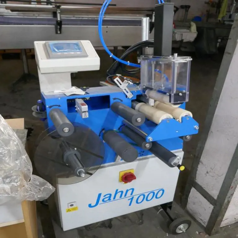 Mobile labeling machine Jahn Etiketten 1000