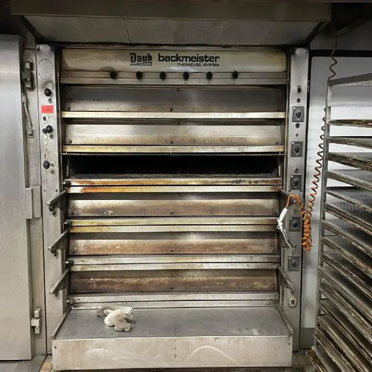 Deck oven (surcharge subject to change) Daub Backmeister Thermo-Oel-System