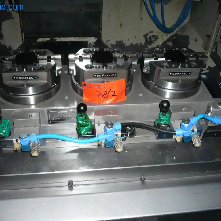 3-fold pneumatic clamping set Somatec