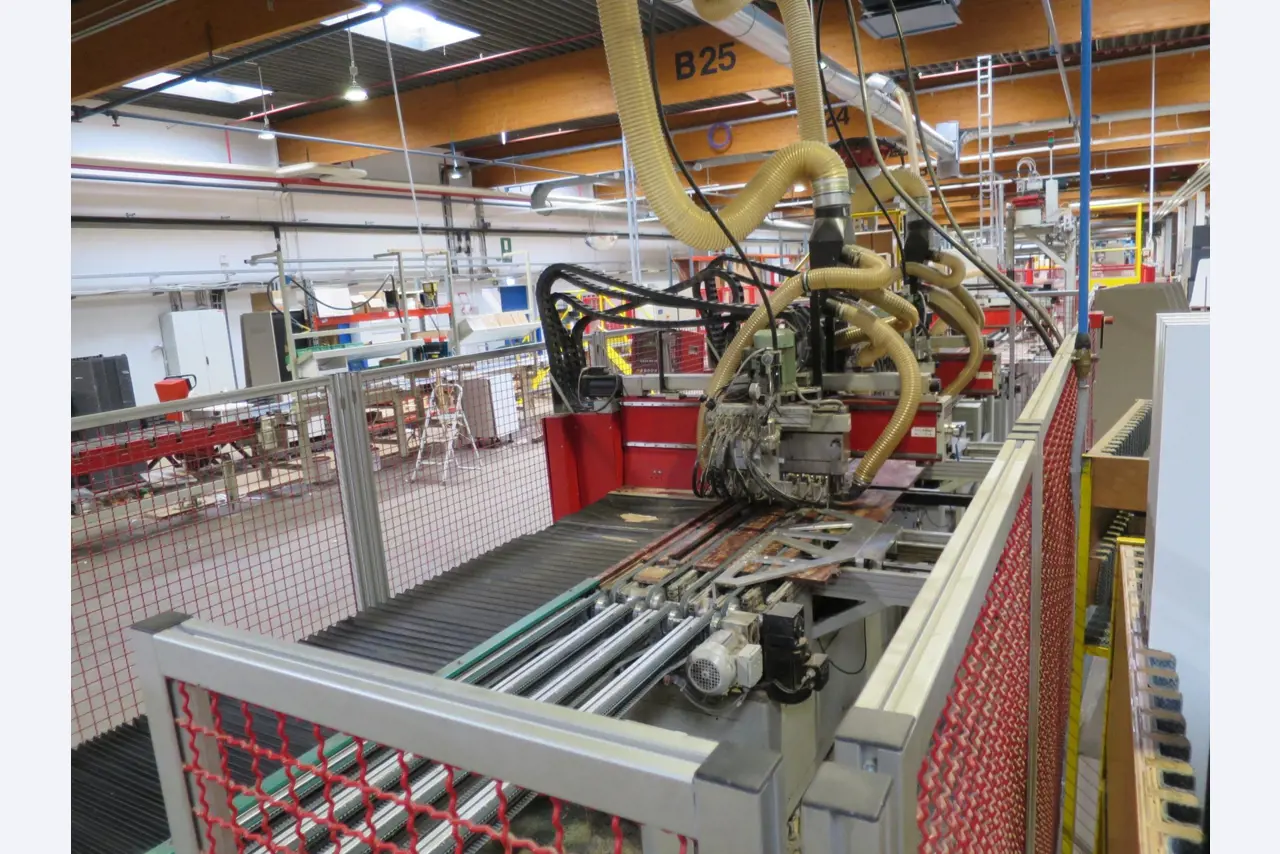 Máquinas para trabalhar madeira para a produção de móveis de cozinha-11