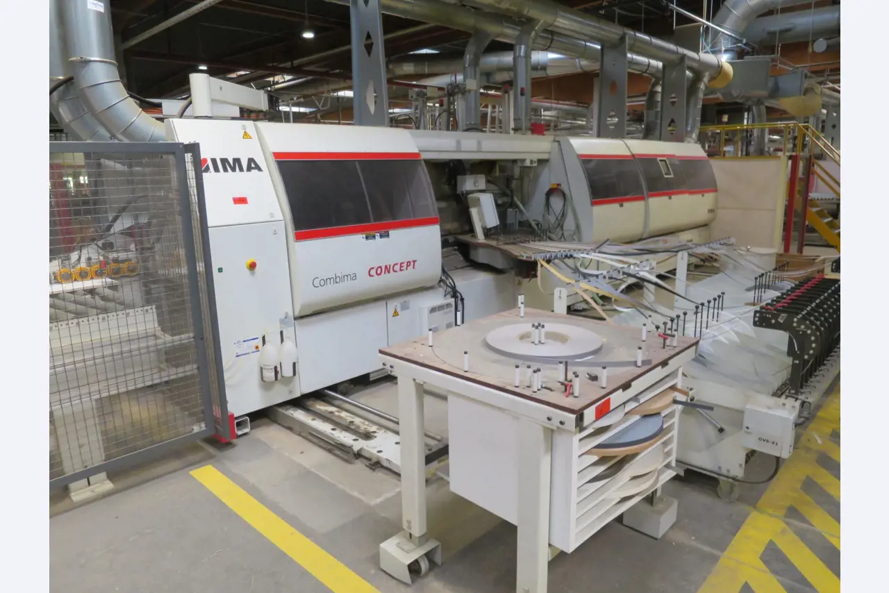 Máquinas para trabalhar madeira para a produção de móveis de cozinha-3