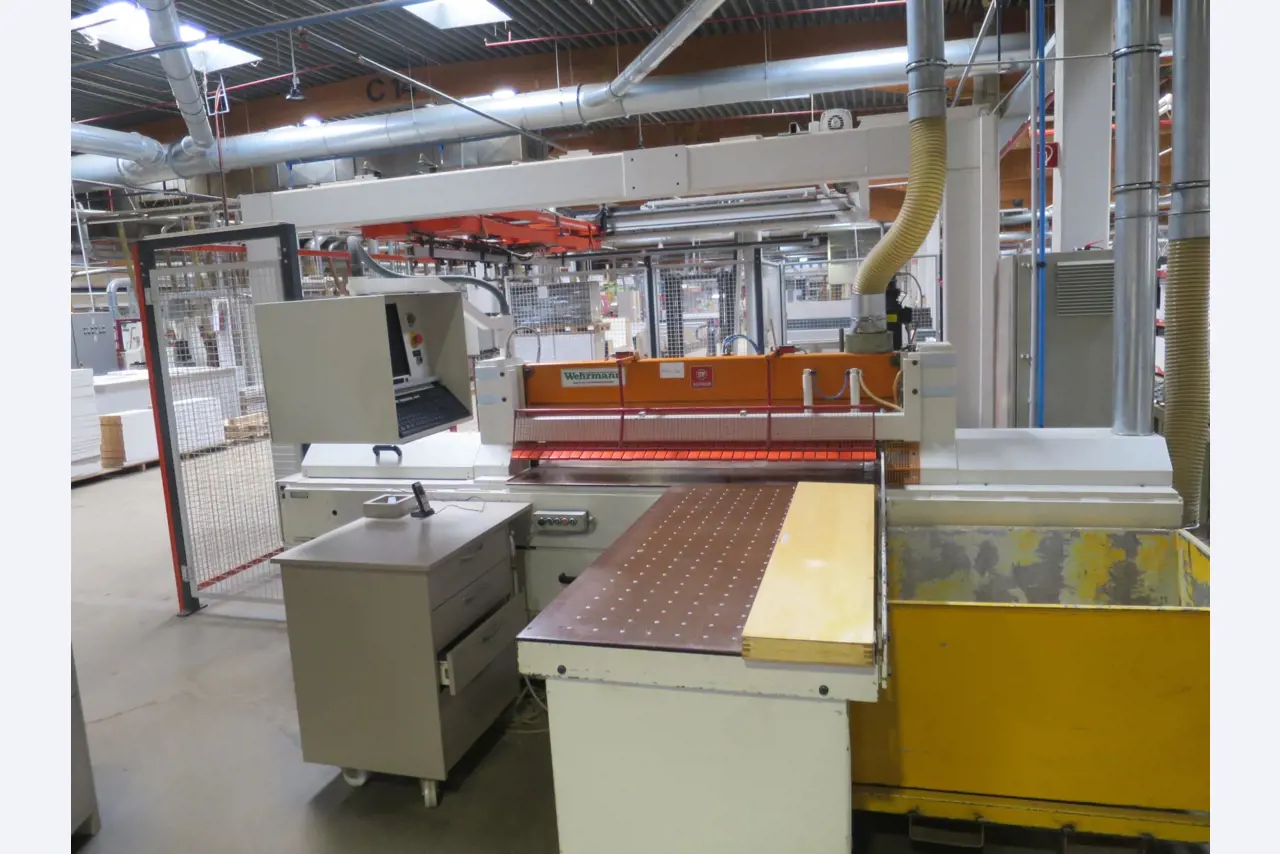 Máquinas para trabalhar madeira para a produção de móveis de cozinha-35