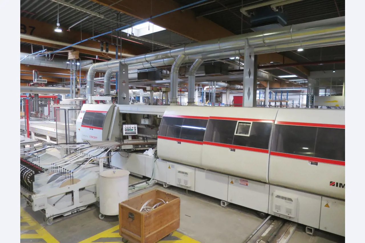 Máquinas para trabalhar madeira para a produção de móveis de cozinha-4