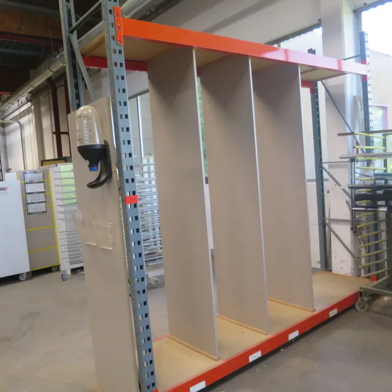 Estante ventilador