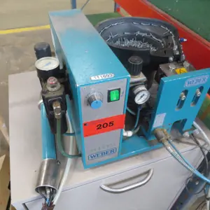 Artesa transportadora vibratoria Weber