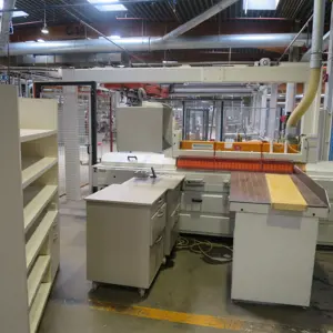 Línea de dimensionado de paneles postformados Scheer PA5053P