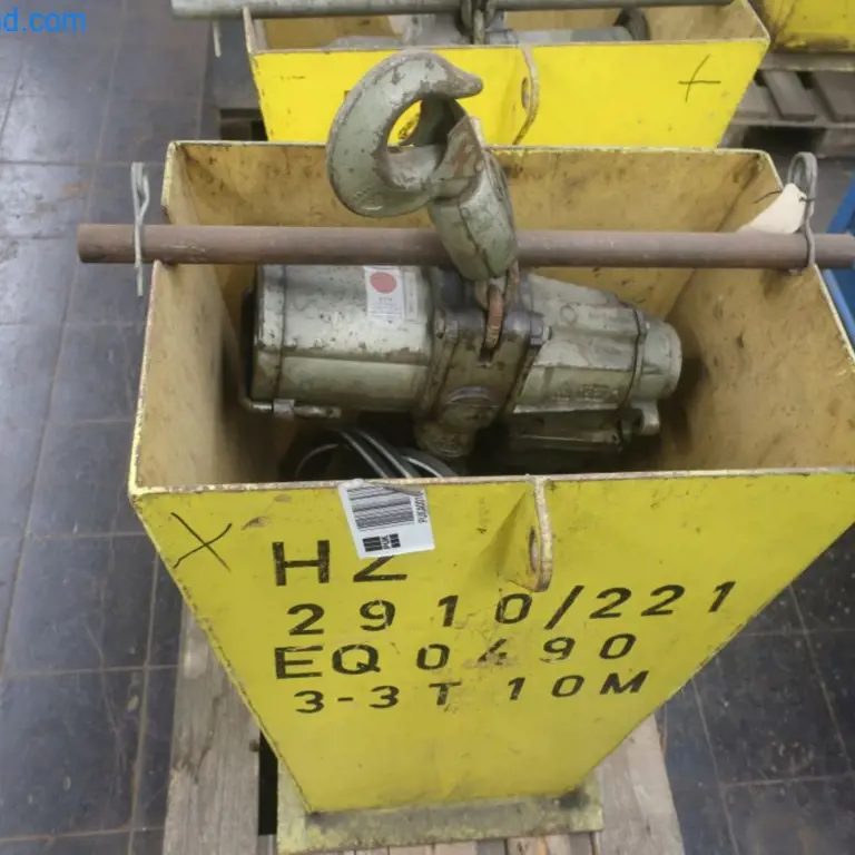 Compressed air chain hoist JDN M63D