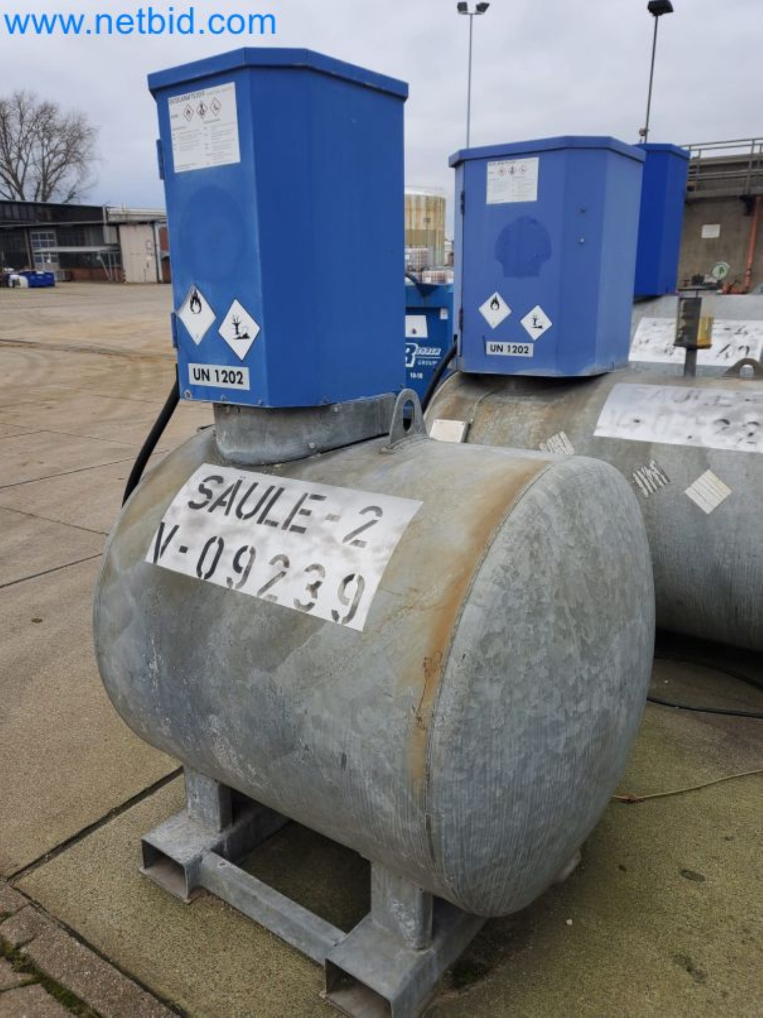 Plants for the production and storage of mineral oil products as well as input and finished products for the production of lubricants-3