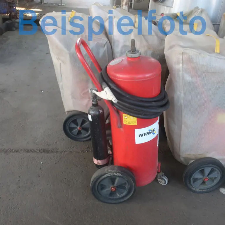 2 Pulverlöscher Total fahrbarer Feuerlöscher 50 kg BC-Pulver