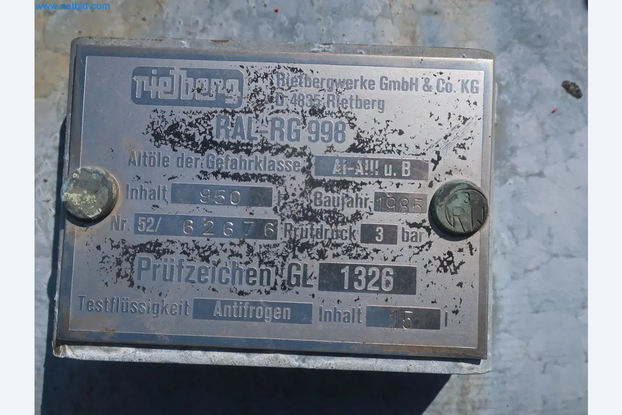 Plants for the production and storage of mineral oil products as well as input and finished products for the production of lubricants-2