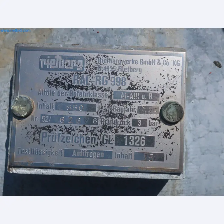 Plants for the production and storage of mineral oil products as well as input and finished products for the production of lubricants-2