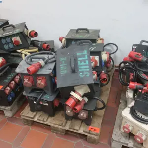 10 Drehstrom-Verteilerwürfel